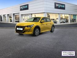 Jaune Utilisé 2021 Peugeot e-208 Active Citadine | 13 622 € (Prix juste)
