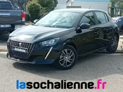 Noir Utilisé 2021 Peugeot 208 Active Citadine | 13 580 € (Prix juste)