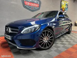 Bleu Utilisé 2016 Mercedes C200 AMG line Berline | 19 990 €