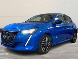 Bleu Utilisé 2021 Peugeot 208 Allure Citadine | 14 490 € (Prix juste)
