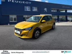 Jaune Utilisé 2020 Peugeot e-208 Active Citadine | 14 900 € (Prix juste)