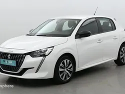 Blanc banquise (o) Utilisé 2023 Peugeot 208 Active Citadine | 13 299 € (Bon prix)