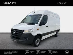 Blanc Utilisé 2022 Mercedes Sprinter Van | 37 920 € (Prix juste)