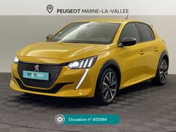 Jaune Utilisé 2021 Peugeot 208 Business-Line Citadine | 14 980 € (Prix assez cher)