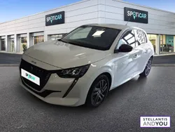 Blanc Utilisé 2022 Peugeot 208 Style Citadine | 14 390 € (Prix juste)