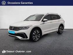 Pure white/pure Occasion 2022 VW Tiguan Allspace R-line SUV | 36 990 € (Prix juste)