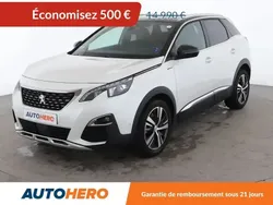 Blanc Utilisé 2017 Peugeot 3008 GT-line SUV | 14 490 € (Prix juste)