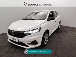 Blanc Utilisé 2022 Dacia Sandero Essentiel Citadine | 10 990 € (Bon prix)