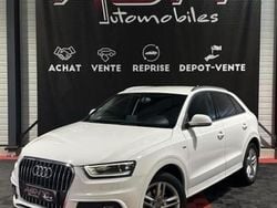 Blanc Occasion 2014 Audi Q3 Ambiente SUV | 12 490 € (Prix juste)
