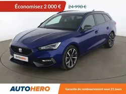 Bleu Utilisé 2021 Seat Leon ST FR Break | 22 990 € (Prix juste)