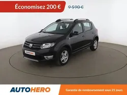 Noir Utilisé 2016 Dacia Sandero Stepway Citadine | 9 390 € (Prix juste)