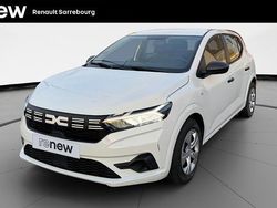 Blanc Occasion 2023 Dacia Sandero Essentiel Citadine | 12 799 € (Bon prix)
