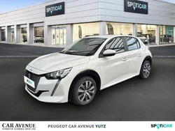 Blanc banquise (o) Utilisé 2021 Peugeot e-208 Active Citadine | 13 290 € (Bon prix)