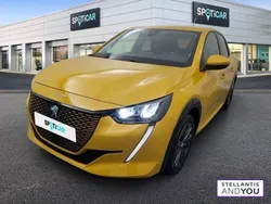Jaune Utilisé 2021 Peugeot e-208 Style Citadine | 15 390 € (Prix juste)