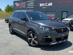 Gris Utilisé 2018 Peugeot 5008 GT-line Monospace | 15 990 € (Prix cher)