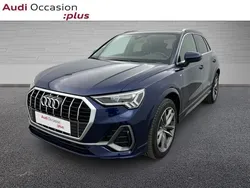Bleu navarre métallisé Utilisé 2021 Audi Q3 S-Line SUV | 33 490 € (Bon prix)