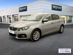 Gris Utilisé 2021 Peugeot 308 Allure Berline | 14 290 € (Bon prix)