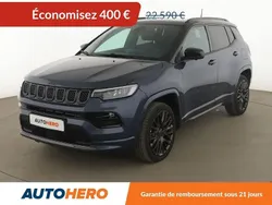 Bleu Utilisé 2021 Jeep Compass SUV | 22 190 € (Prix juste)