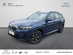 Bleu Utilisé 2021 BMW X3 M Sport SUV | 39 900 € (Prix juste)