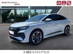 Blanc glacier métallisé Nouvelle 2025 Audi Q4 Sportback e-tron S-Line SUV | 59 990 € (Prix juste)