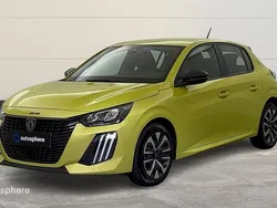 Jaune Nouvelle 2024 Peugeot 208 Active Citadine | 16 299 € (Bon prix)