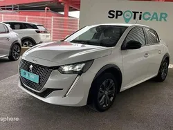 Blanc Utilisé 2022 Peugeot e-208 Style Citadine | 14 299 € (Bon prix)