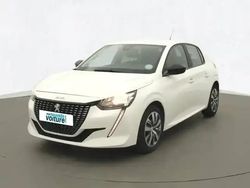 Blanc Utilisé 2023 Peugeot 208 Active Citadine | 12 690 € (Prix juste)