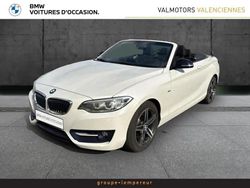 Blanc Utilisé 2017 BMW 218 Sport Line Cabriolet | 19 990 € (Prix juste)