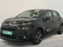 Noir Utilisé 2024 Citroën C3 PureTech Citadine | 13 999 € (Prix juste)
