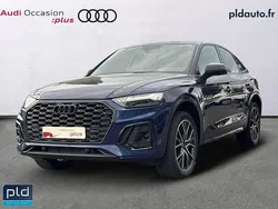 Bleu navarre métallisé Utilisé 2023 Audi Q5 Sportback S-Line SUV | 57 990 € (Prix assez cher)