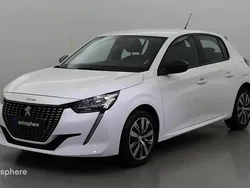 Blanc Utilisé 2023 Peugeot 208 Active Citadine | 12 799 € (Bon prix)