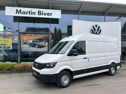 Blanc Nouvelle 2025 VW Crafter Van | 49 435 € (Prix assez cher)