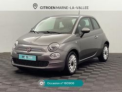 Gris Utilisé 2020 Fiat 500 Lounge Citadine | 9 190 € (Prix juste)