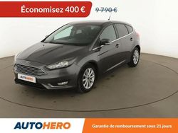 Gris Utilisé 2016 Ford Focus Titanium Berline | 9 390 € (Prix juste)