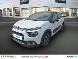 Blanc banquise (o) noir perla nera Utilisé 2023 Citroën C3 PureTech Citadine | 9 990 € (Super prix)
