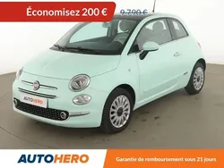 Bleu Utilisé 2018 Fiat 500 Lounge Citadine | 9 590 € (Prix juste)