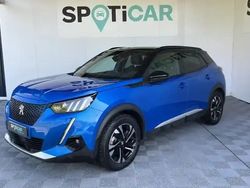Bleue Utilisé 2021 Peugeot e-2008 GT SUV | 16 990 € (Prix juste)