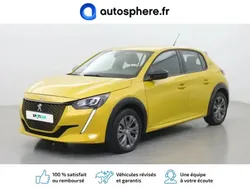 Jaune Utilisé 2022 Peugeot e-208 Active Citadine | 15 999 € (Bon prix)