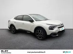 Blanc Utilisé 2023 Citroën e-C4 Shine Berline | 45 504 €