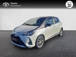 Bi ton blanc nacre gris atl Utilisé 2019 Toyota Yaris Design Berline | 15 980 € (Prix juste)