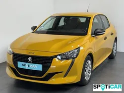 Jaune Utilisé 2021 Peugeot 208 S Citadine | 10 990 € (Prix juste)