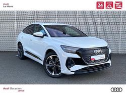 Blanc glacier métallisé Utilisé 2024 Audi Q4 Sportback e-tron Design SUV | 45 490 € (Bon prix)