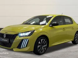 Jaune Nouvelle 2024 Peugeot 208 Active Citadine | 15 999 € (Bon prix)
