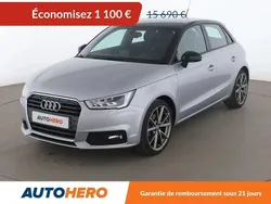 Gris Utilisé 2015 Audi A1 Sportback S-Line Citadine | 14 590 € (Bon prix)