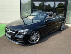 Noir Utilisé 2020 Mercedes C220 AMG line Cabriolet | 36 900 € (Prix assez cher)