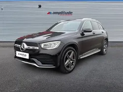Noir obsidienne métallisé Utilisé 2022 Mercedes GLC220 AMG line SUV | 38 999 € (Bon prix)