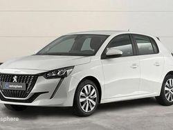 Blanc Utilisé 2020 Peugeot 208 Business-Line Citadine | 11 099 € (Prix assez cher)