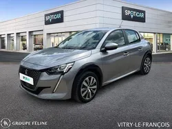 Gris Utilisé 2021 Peugeot e-208 Active Citadine | 14 990 € (Prix juste)