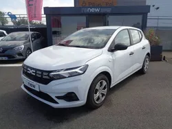 Blanc Utilisé 2023 Dacia Sandero Essentiel Citadine | 14 490 € (Bon prix)