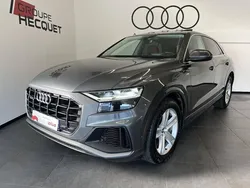 Gris daytona nacré Utilisé 2019 Audi Q8 S-Line SUV | 47 990 € (Prix juste)